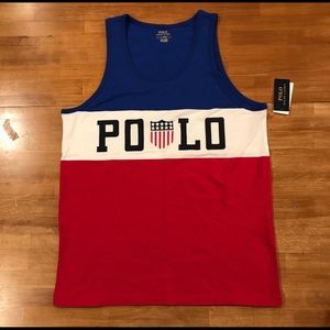 XL polo tank top